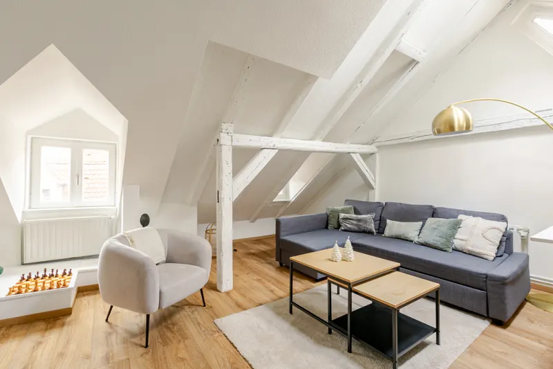 Appartement meublé sous les toits à Strasbourg